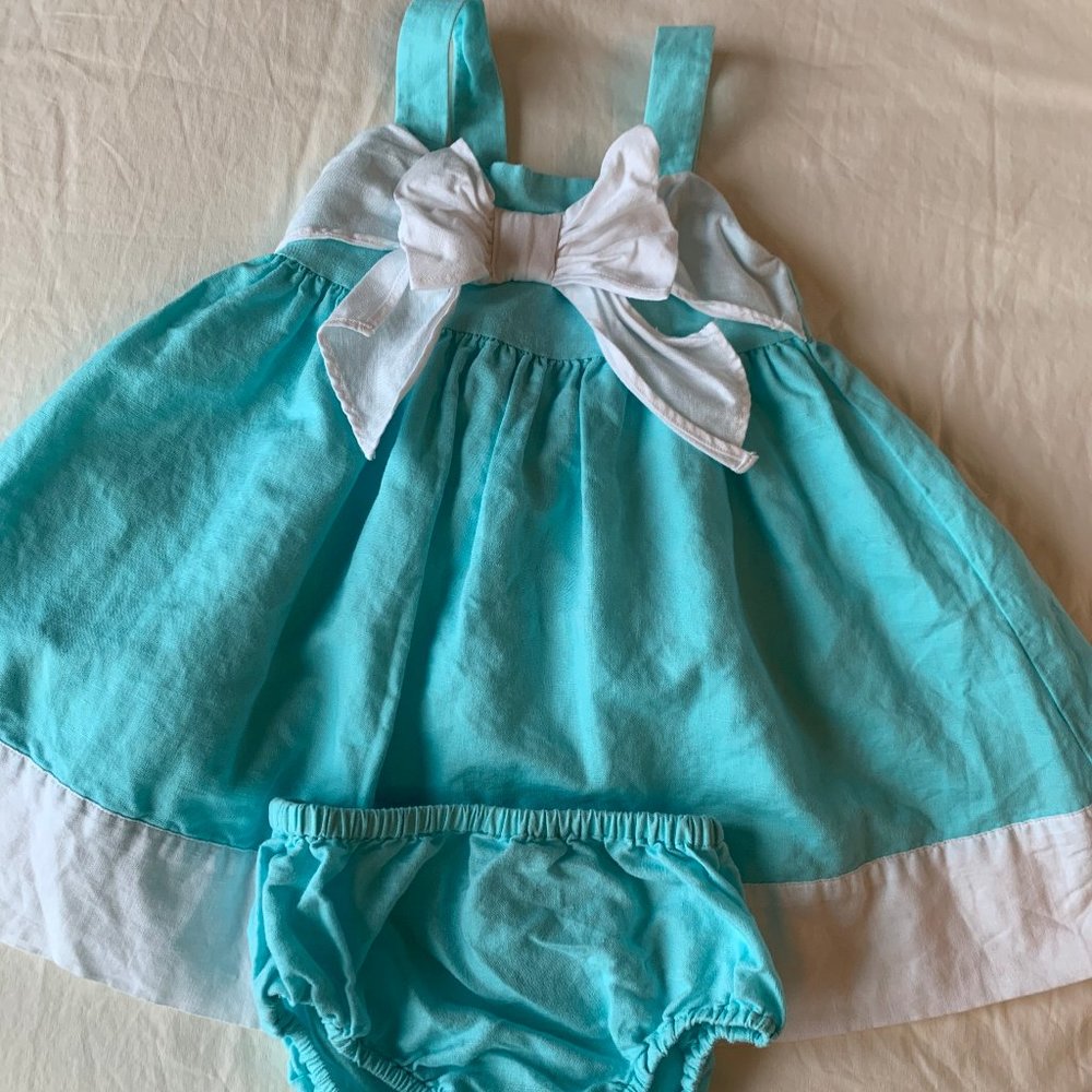 Janie and Jack  Bow Summer Dress Set